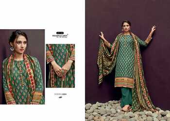 SHAHNAZ ARTS GULSHAN VOL 6 SABYASACHI STYLE PASHMINA WINTER SUITS CATALOGUE