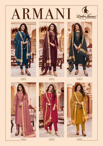 LADIES FLAVOUR ARMANI DESIGNER KURTI CATALOGUE WHOLESALER