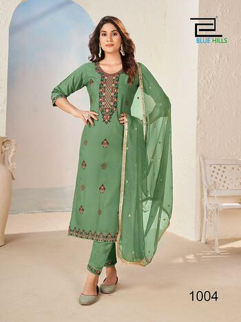 BLUE HILLS GULAB JAL VOL 3 READYMADE KURTI CATALOGUE WHOLESALER IN SURAT