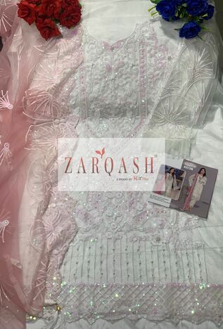 ZARQASH MIRHA Z 2106 PAKISTANI SALWAR KAMEEZ CATALOGUE 2022