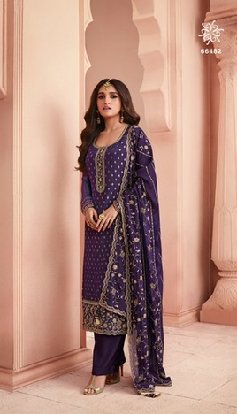 VINAY KULEESH SWARNAA EMBROIDERY SALWAR KAMEEZ  WHOLESALER