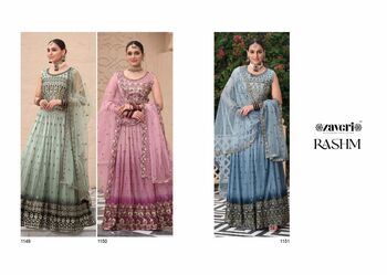 ZAVERI RASHAM HEAVY DESIGNER LEHENGA WHOLESALER