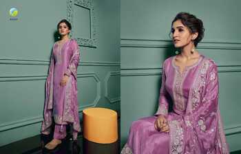 VINAY KASEESH SAANVI DOLA THREAD EMBROIDERED SUITS AT SURAT