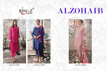 RINAZ FASHION ALZOHAB LAWN PAKISTANI PRINTED SUITS COLLECTION 2021