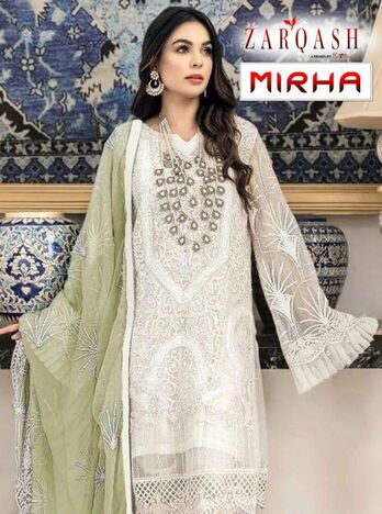 ZARQASH MIRHA Z 2106 PAKISTANI SALWAR KAMEEZ CATALOGUE 2022