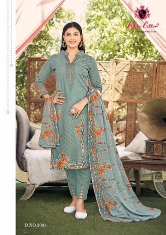 NAFISA COTTON ESRA KARACHI SUITS VOL 3 COTTON DIGITAL PRINT SUITS WHOLESALER