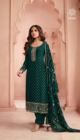 VINAY KULEESH SWARNAA EMBROIDERY SALWAR KAMEEZ  WHOLESALER