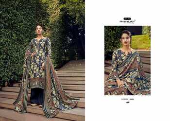 SHAHNAZ ARTS GULSHAN VOL 6 SABYASACHI STYLE PASHMINA WINTER SUITS CATALOGUE