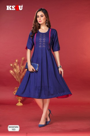 KS4U NAYANTARA VOL 1 KURTIS LATEST CATALOGUE