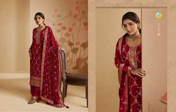 VINAY KASEESH SANA VOL 2 DOLA ZARI JACQUARD SUITS AT SURAT