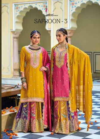 EBA LIFESTYLE SAFROON VOL 3 EMBROIDERY READYMADE KURTIS SUPPLIER IN SURAT