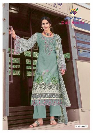 NAND GOPAL GULL HAAFIZ VOL 4 KARACHI COTTON SUITS WHOLESALER JETPUR