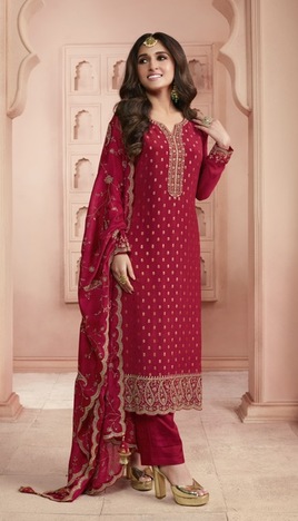 VINAY KULEESH SWARNAA EMBROIDERY SALWAR KAMEEZ  WHOLESALER