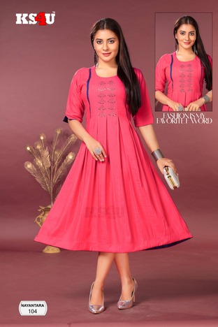 KS4U NAYANTARA VOL 1 KURTIS LATEST CATALOGUE