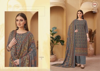 ALOK SUIT NAKASHI EDITION 2 PASHMINA SALWAR SUITS DISTRIBUTOR IN SURAT