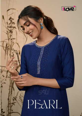 S4U PEARL VISCOSE SLUB FANCY KURTIS ONLINE SUPPLIER SURAT