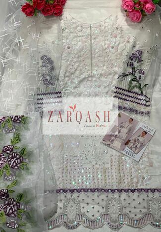 ZARQASH JIHAN VOL 2 Z 2099 PAKISTANI SUITS LATEST CATALOGUE