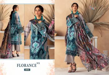 SHREE FABS FLORANCE NX COTTON PRINT EMBROIDERY PAKISTANI SUITS