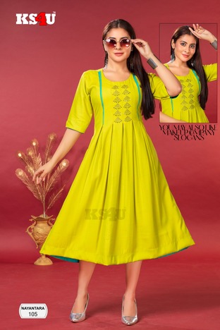 KS4U NAYANTARA VOL 1 KURTIS LATEST CATALOGUE