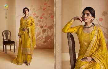 VINAY KASEESH SANA VOL 2 DOLA ZARI JACQUARD SUITS AT SURAT