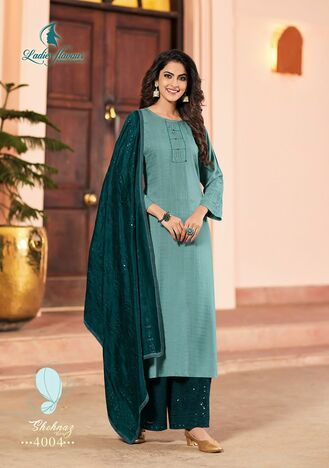 LADIES FLAVOUR SHEHNAZ VOL 4 READYMADE KURTI SET AT BEST PRICE