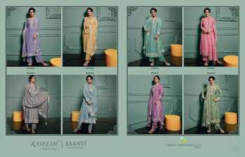 VINAY KASEESH SAANVI DOLA THREAD EMBROIDERED SUITS AT SURAT