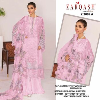 ZARQASH JIHAN VOL 2 Z 2099 PAKISTANI SUITS LATEST CATALOGUE