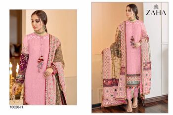 ZAHA CHANTEELLE VOL 2 COLOURS GEORGETTE PAKISTANI SUITS LATEST CATALOGUE