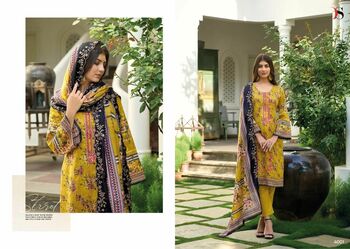 DEEPSY SUITS BIN SAEED LAWN COLLECTION 4 READYMADE COTTON EMBROIDERY PAKISTANI SUITS