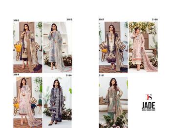 DEEPSY SUITS JADE NEEDLE WONDER REMIX COTTON PRINT PAKISTANI SUITS SURAT