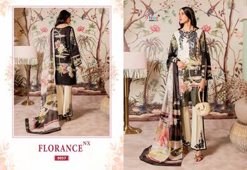 SHREE FABS FLORANCE NX COTTON PRINT EMBROIDERY PAKISTANI SUITS