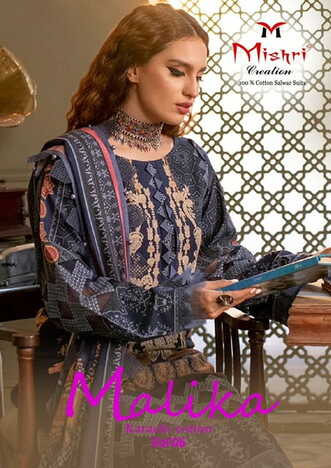 MISHRI CREATION MALIKA VOL 6 KARACHI COTTON PRINTED SUITS BEST PRICE