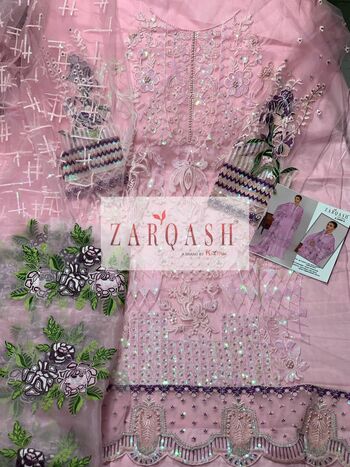 ZARQASH JIHAN VOL 2 Z 2099 PAKISTANI SUITS LATEST CATALOGUE