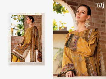 TAJ CREATIONS MARIA B MPRINTS SUPER HIT COTTON PAKISTANI SUITS SURAT