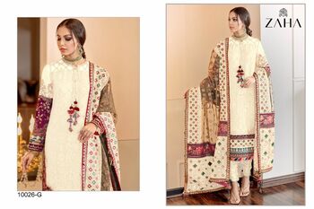 ZAHA CHANTEELLE VOL 2 COLOURS GEORGETTE PAKISTANI SUITS LATEST CATALOGUE