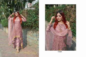 HOOR TEX D.NO 17003 PAKISTANI ANARKALI SUITS LATEST COLLECTION 2021