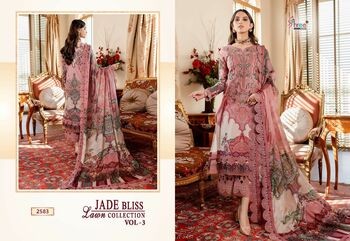 SHREE FABS JADE BLISS LAWN COLLECTION VOL 3 PAKISTANI SUITS SURAT