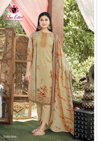 NAFISA COTTON ESRA KARACHI SUITS VOL 3 COTTON DIGITAL PRINT SUITS WHOLESALER