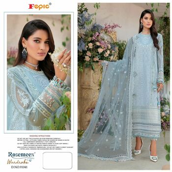 FEPIC ROSEMEEN WARDROBE FOUX GEORGETTE PAKISTANI SUITS