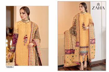 ZAHA CHANTEELLE VOL 2 COLOURS GEORGETTE PAKISTANI SUITS LATEST CATALOGUE