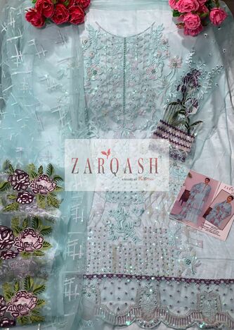 ZARQASH JIHAN VOL 2 Z 2099 PAKISTANI SUITS LATEST CATALOGUE