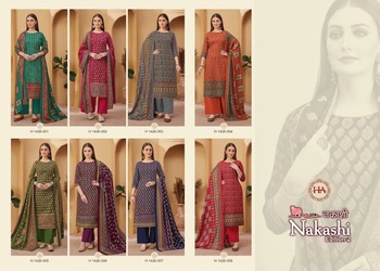 ALOK SUIT NAKASHI EDITION 2 PASHMINA SALWAR SUITS DISTRIBUTOR IN SURAT