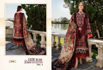 SHREE FABS JADE BLISS LAWN COLLECTION VOL 3 PAKISTANI SUITS SURAT