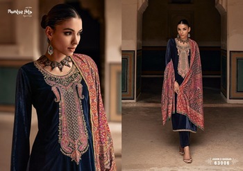 MUMTAZ ARTS JASHN E BAHAAR PURE VELVET SALWAR KAMEEZ CATALOGUE