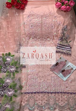 ZARQASH JIHAN VOL 2 Z 2099 PAKISTANI SUITS LATEST CATALOGUE