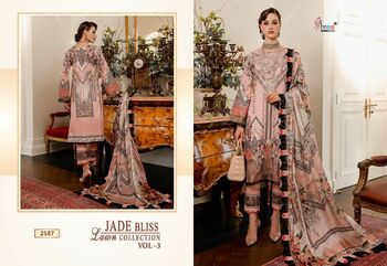 SHREE FABS JADE BLISS LAWN COLLECTION VOL 3 PAKISTANI SUITS SURAT