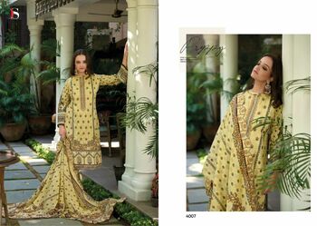 DEEPSY SUITS BIN SAEED LAWN COLLECTION 4 READYMADE COTTON EMBROIDERY PAKISTANI SUITS