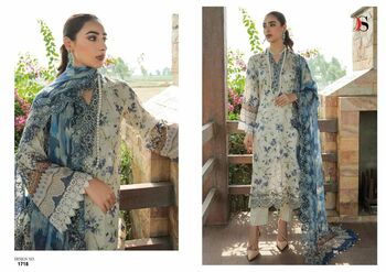 DEEPSY SUITS CHUNARI MINI NX PASHMINA EMBROIDERY SUITS WHOLESALER