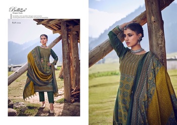 BELLIZA SAIBA WOOL HANDWORK WINTER SUITS IN BEST PRICE