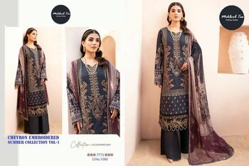 MEHBOOB TEX CHEVRON VOL 1 EMBROIDERED SUMMER COLLECTION 2023